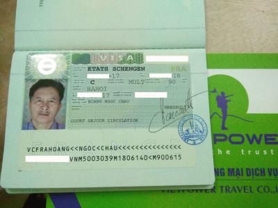 Thêm hai khách hàng nữa của Visa Vietpower đã có visa Schengen